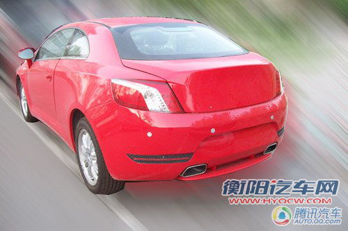 造型很动感 奇瑞AC66轿跑车预计年内上市
