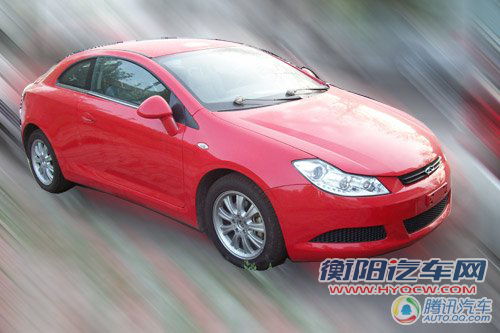 造型很动感 奇瑞AC66轿跑车预计年内上市