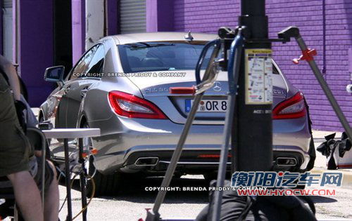 年内登场 奔驰新一代CLS清晰谍照曝光