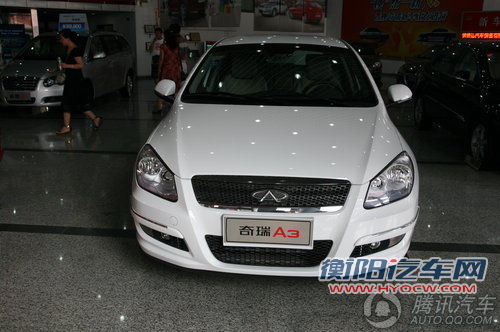 2010款奇瑞A3两厢 1.6MT进取型 到店实拍