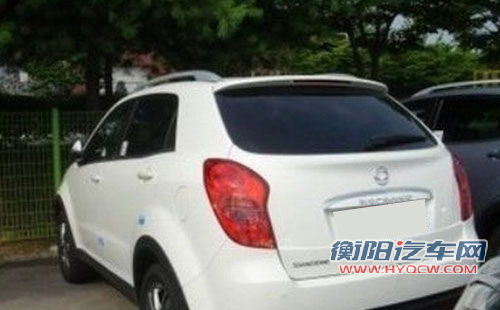 瞄准现代ix35双龙C200 SUV无伪谍照解读