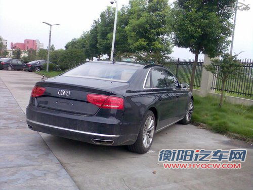 LED大灯惹眼 全新奥迪A8L实车国内曝光 