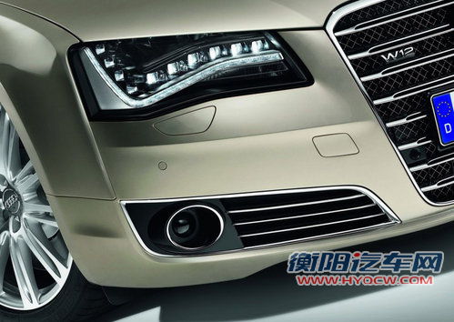 LED大灯惹眼 全新奥迪A8L实车国内曝光 