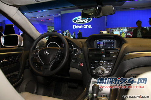 2010款讴歌ZDX北美车展实拍