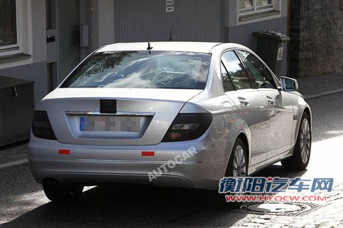奔驰C级最新谍照曝光 有望北美车展发布