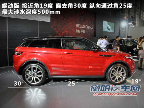 路虎  揽胜极光 Evoque 2.0T AT