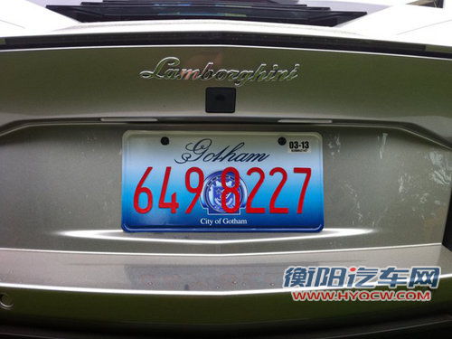 大牛助阵蝙蝠侠 兰博基尼新车参演电影