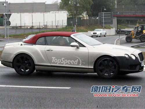 宾利GTC Speed改款谍照 搭W12双涡轮引擎