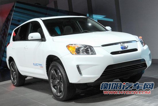 丰田明年推电动版RAV4 预计售价4万美元 