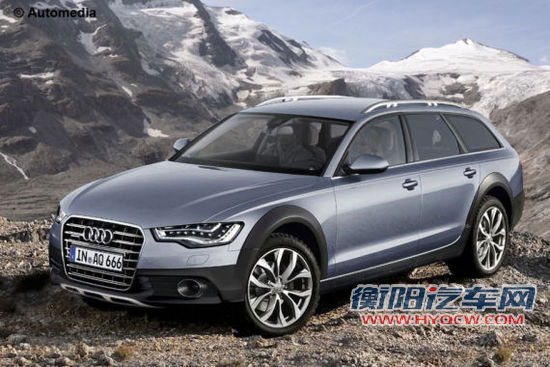 新一代奥迪A6 Allroad假想图曝光