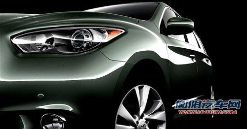 英菲尼迪新JX预告图放出 将于11月亮相