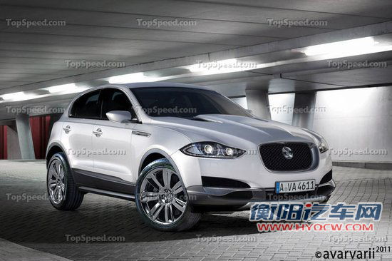 捷豹全新城市SUV效果图曝光 将配8AT变速器