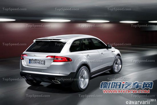 捷豹全新城市SUV效果图曝光 将配8AT变速器