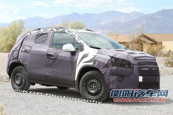 雪佛兰紧凑级SUV谍照曝光 预计明年发布