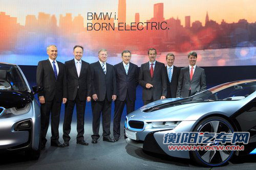 BMW i3与BMW i8概念车 全球首次亮相-图