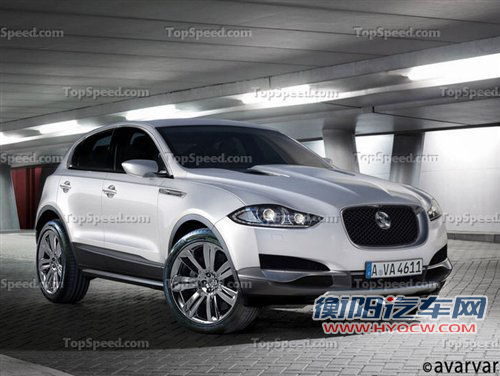 捷豹SUV效果图曝光 与揽胜极光同平台