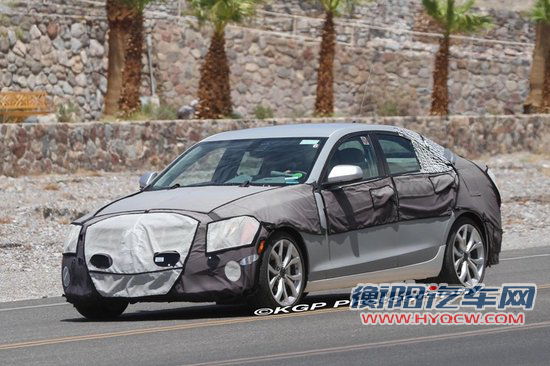 凯迪拉克ATS谍照再曝光 疑似高性能版本