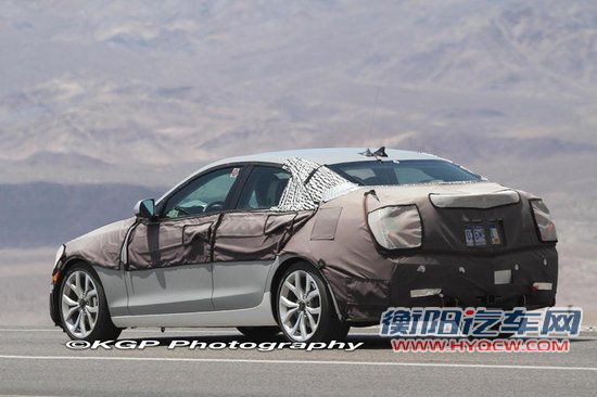 凯迪拉克ATS谍照再曝光 疑似高性能版本