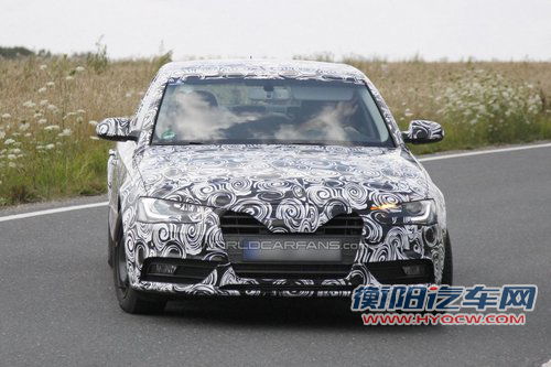 2012款奥迪A4全新改款谍照 年底正式发布