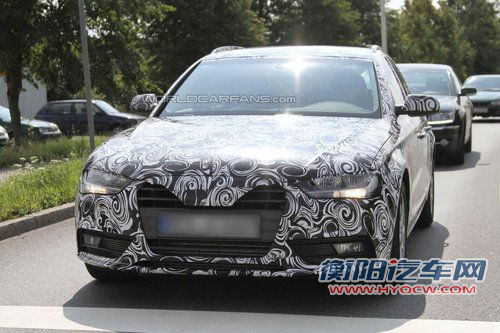 2012款奥迪A4全新改款谍照 年底正式发布