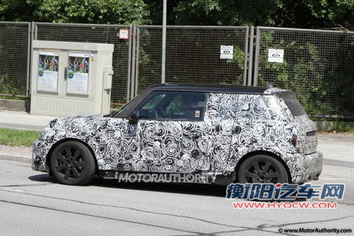 2013款MINI COOPER新谍照 中控/动力变化