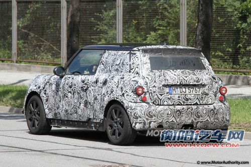 2013款MINI COOPER新谍照 中控/动力变化