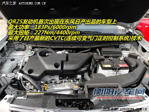 日产 东风日产 奇骏 2008款 2.5l xv cvt 4wd