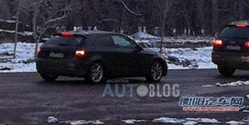 换代奥迪A3掀背版测试首次曝光 明年亮相