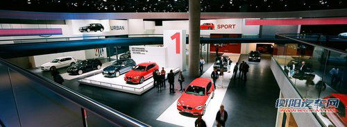 宝马法兰克福车展展台前瞻 布置/新车型
