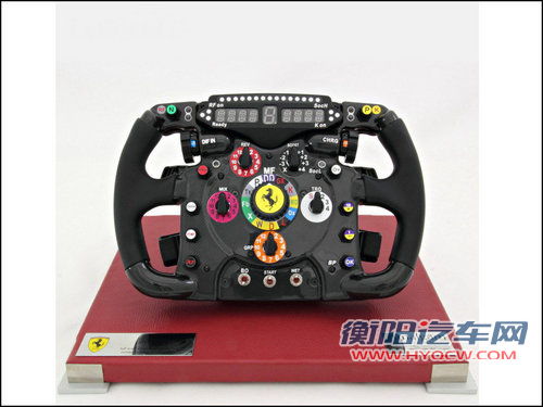 法拉利推出1:1全尺寸F1方向盘 限量250只