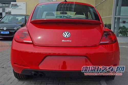 全新甲壳虫实车国内曝光 并非顶配车型
