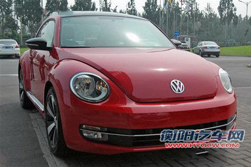 全新甲壳虫实车国内曝光 并非顶配车型