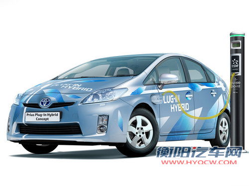 丰田普锐斯插电混动概念车 法兰克福首发