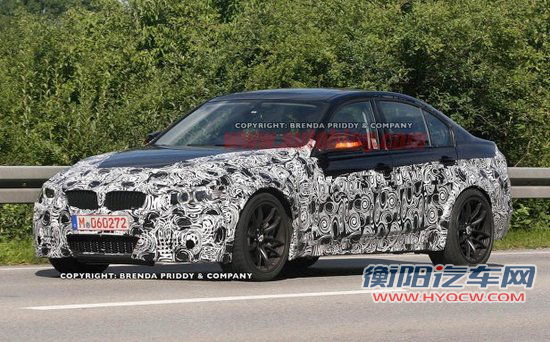 宝马换代M3谍照首曝 发动机功率达450马力