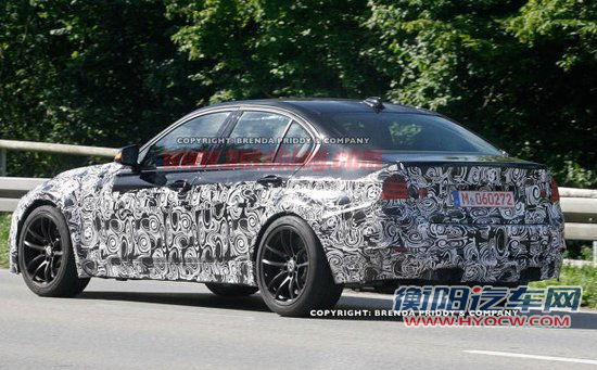宝马换代M3谍照首曝 发动机功率达450马力