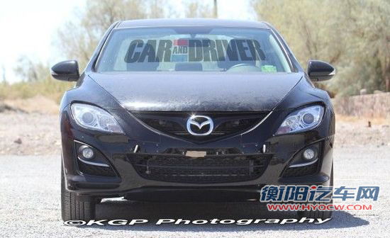 技术来自丰田 2013款马自达6混动版谍照曝光