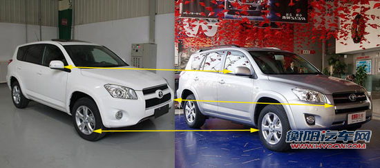 可以忽略的改动 丰田新款RAV4无伪图片曝光