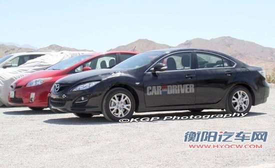 技术来自丰田 2013款马自达6混动版谍照曝光