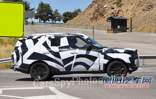 2013款路虎揽胜谍照曝光 全铝车身配混动