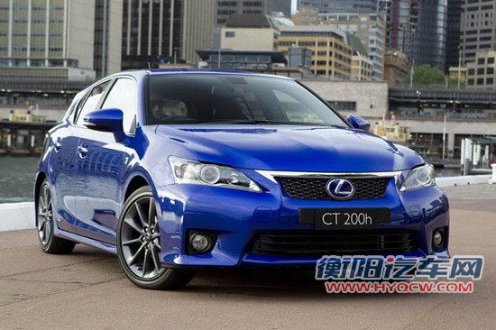 雷克萨斯官方推CT200h车型F Sport性能套件