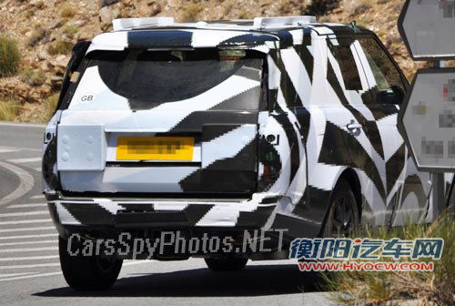 2013款路虎揽胜谍照曝光 全铝车身配混动
