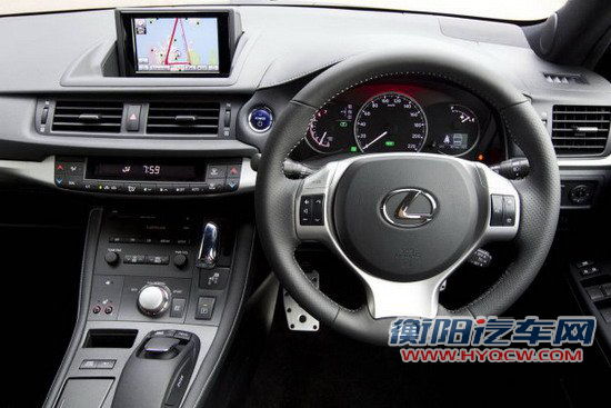 雷克萨斯官方推CT200h车型F Sport性能套件