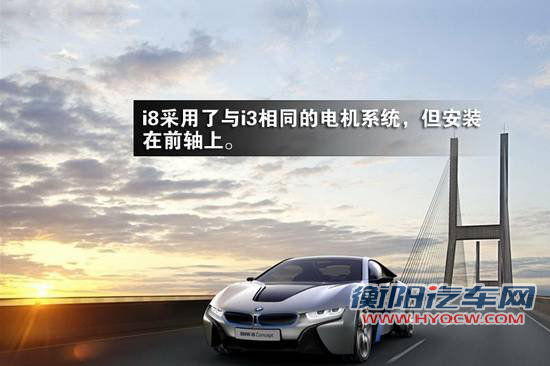 宝马第三子品牌 官图图解i3/i8概念车
