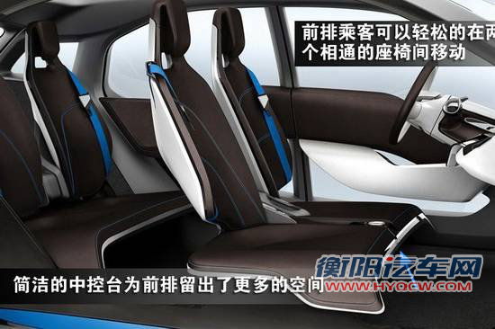 宝马第三子品牌 官图图解i3/i8概念车
