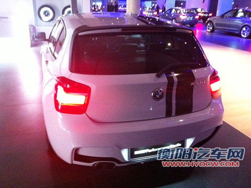 前脸更凶猛 宝马新1系性能版概念车谍照