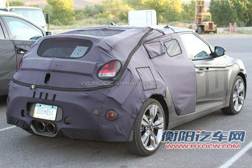 现代飞思性能版谍照 采用1.6升增压引擎