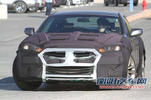 新现代劳恩斯酷派谍照 小改款/2.0T引擎