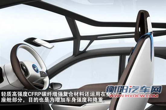 宝马第三子品牌 官图图解i3/i8概念车