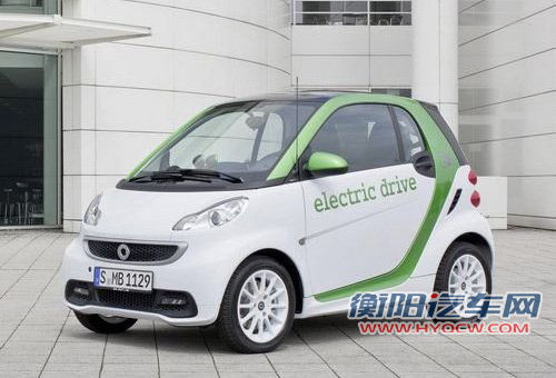 新款smart fortwo ED将发布 明年初上市