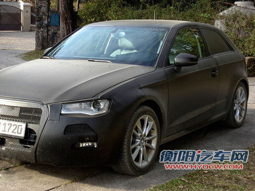 全新奥迪A3谍照 A5风格大灯/模块化平台